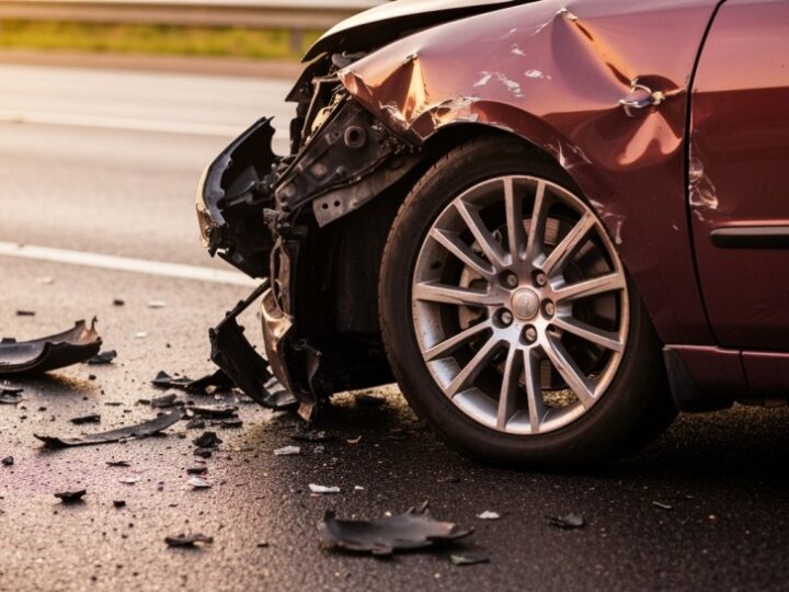 Pierwszy śnieg przynosi 5 kolizji drogowych w powiecie łaskim