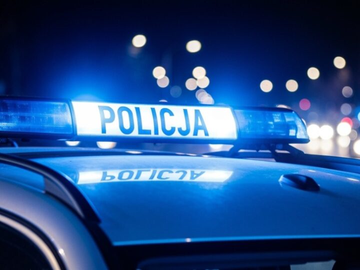 Policjanci z Łas w hołdzie dla zmarłego podkomisarza Natana Sieronia