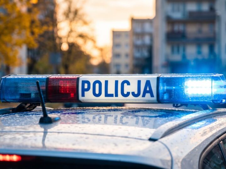 Kierowca bez uprawnień ugrzązł na polu, pasażer poszukiwany przez policję