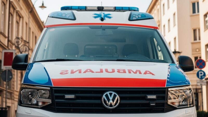 Ćwiczenia służb w powiecie łaskim: symulacja ataku z substancją chemiczną